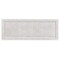 mDesign Large Modern Bath Mat Runner - Non-Skid Bathroom Runner Rug